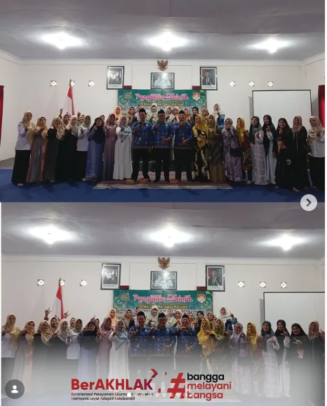 Pengajian Sakinah TP. PKK Kec. Lumajang bersama TP. PKK Desa dan Kelurahan se Kec. Lumajang