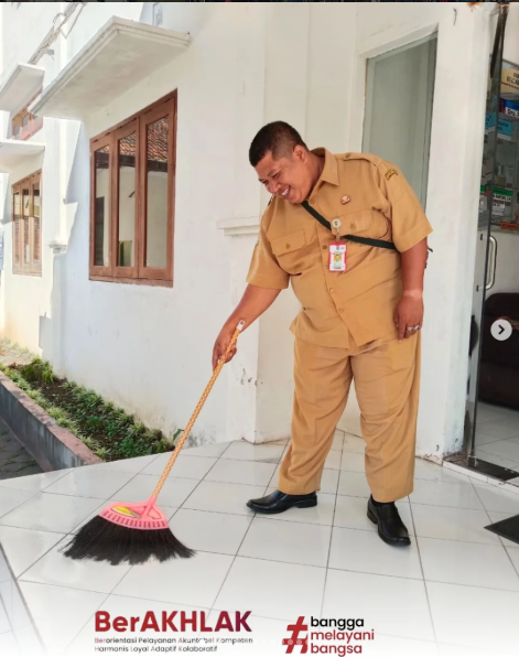 Korvei Bersama ASN Kecamatan Lumajang