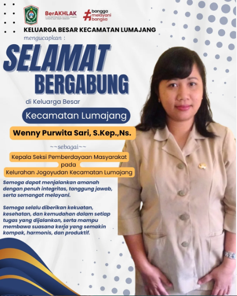 Ucapan Selamat Bergabung Kepada Wenny Purwita Sari, S.Kep., Ns.