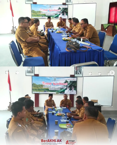 Rapat Koordinasi dalam rangka persiapan kegiatan Agustusan HUT ke-81 Kemerdekaan Republik Indonesia 