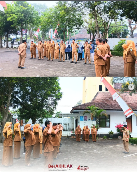 Apel Pagi Pegawai Kecamatan Lumajang