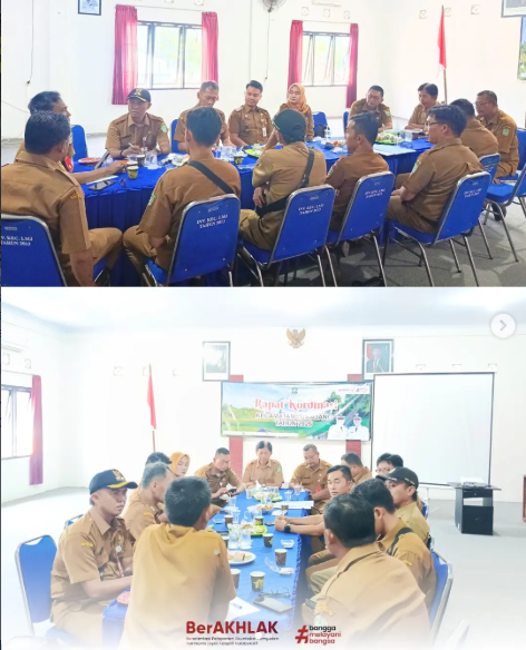 Menindaklanjuti hasil Rapat Koordinasi tanggal 28 Juli 2026