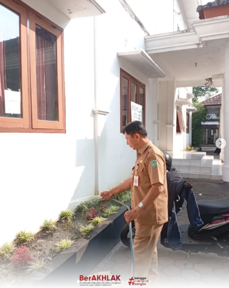 Korvei Bersama ASN Kecamatan Lumajang dalam Rangka Gerakan Indonesia ASRI