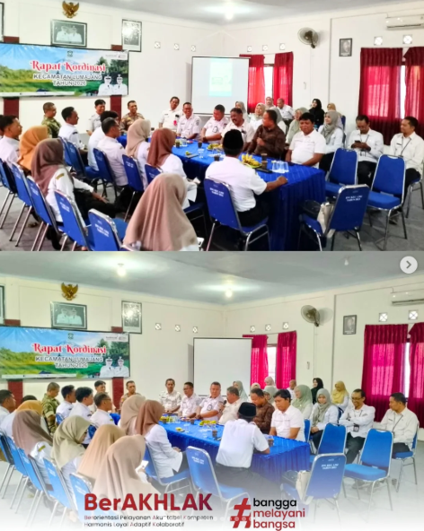 Rapat Koordinasi Kecamatan Lumajang
