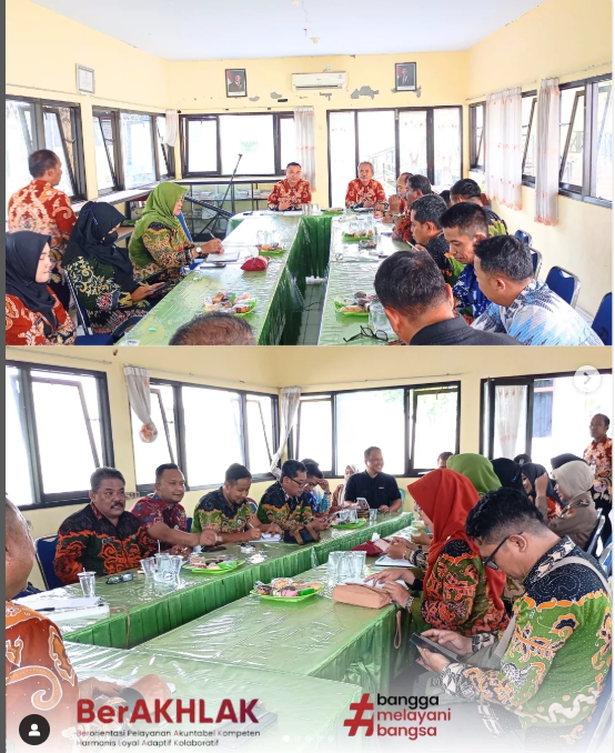 CAMAT LUMAJANG PIMPIN RAKOR PEMBENTUKAN KOPERASI MERAH PUTIH