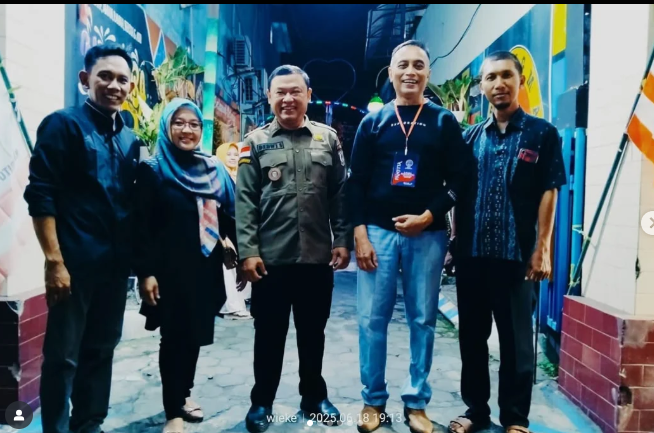 CAMAT LUMAJANG HADIRI GIAT SISKAMLING