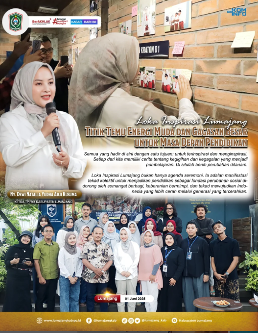 Loka Inspirasi Lumajang hadir sebagai ruang bertemunya energi muda dan gagasan besar untuk masa depa