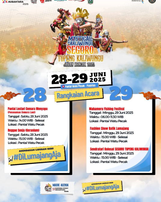 siap-siap untuk event budaya terbesar tahun ini!