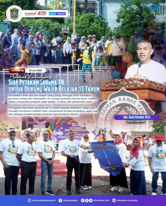 Dalam peringatan Hari Anak Nasional dan HUT ke-75 IGTKI-PGRI