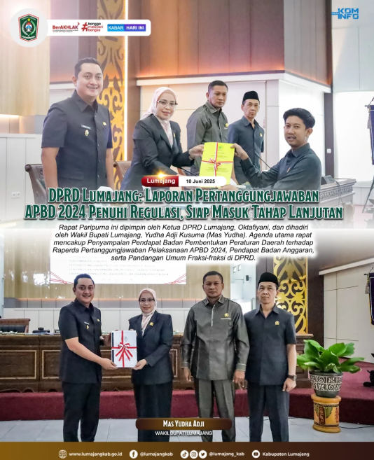  Laporan Pertanggungjawaban APBD 2024 Siap Lanjut ke Tahap Berikutnya