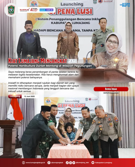 Inovasi Lumajang untuk Lindungi Warga Rentan dari Bencana