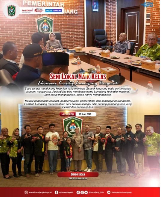 Seni lokal kini bukan hanya pentas budaya, tapi juga mesin ekonomi kreatif!