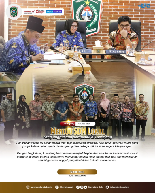 Lumajang Siap Cetak SDM Unggul dan Siap Kerja!