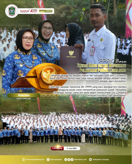  PPPK Baru, Energi Baru untuk Lumajang yang Lebih Melayani!