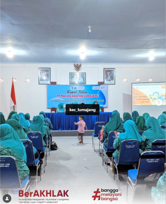 Rapat Kerja TP PKK Kecamatan Lumajang Tahun 2025: Perkuat Sinergi & Perhatian pada Kesehatan Ibu dan