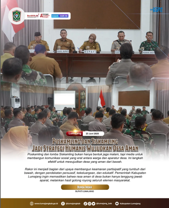 Poskamling dan Siskamling: Strategi Humanis Wujudkan Desa Aman