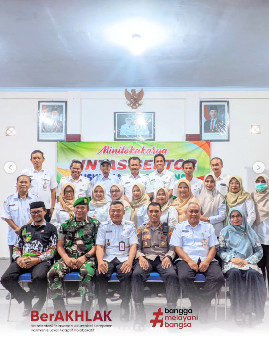 Dalam rangka untuk meningkatkan kerjasama Lintas sektor dalam mengatasi masalah kesehatan