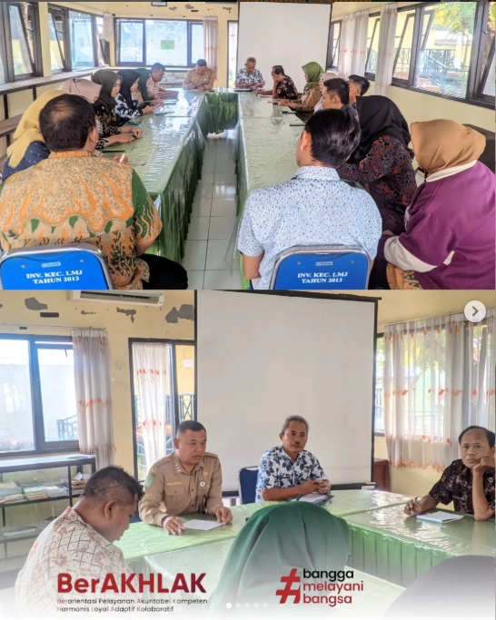 RAPAT STAF KECAMATAN LUMAJANG – JUNI 2025