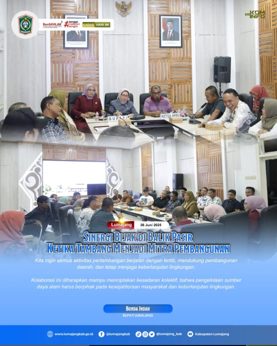 Sinergi Bijak di Balik Pasir: Ketika Tambang Menjadi Mitra Pembangunan