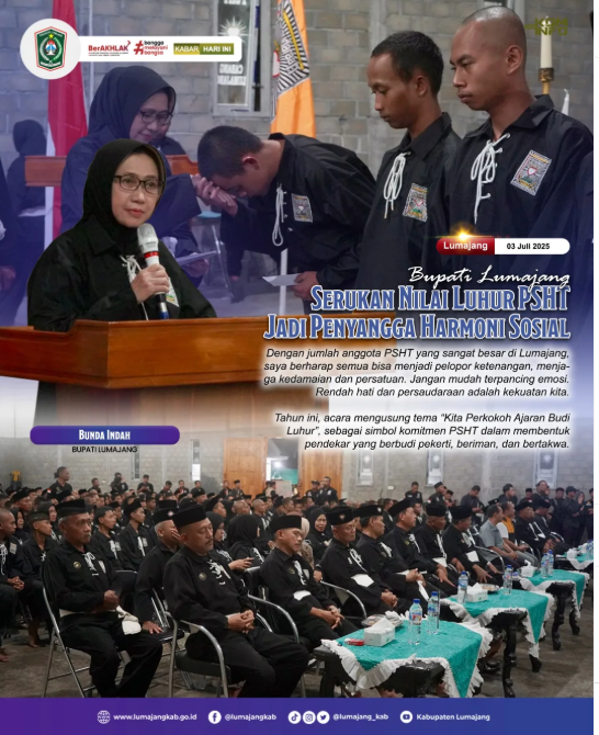 511 Pendekar Baru PSHT Resmi Disahkan, Bunda Indah