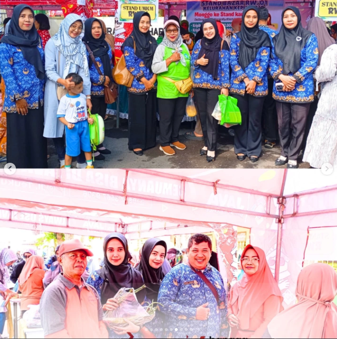  kegiatan Bazaar UMKM Kepuharjo njajan bareng