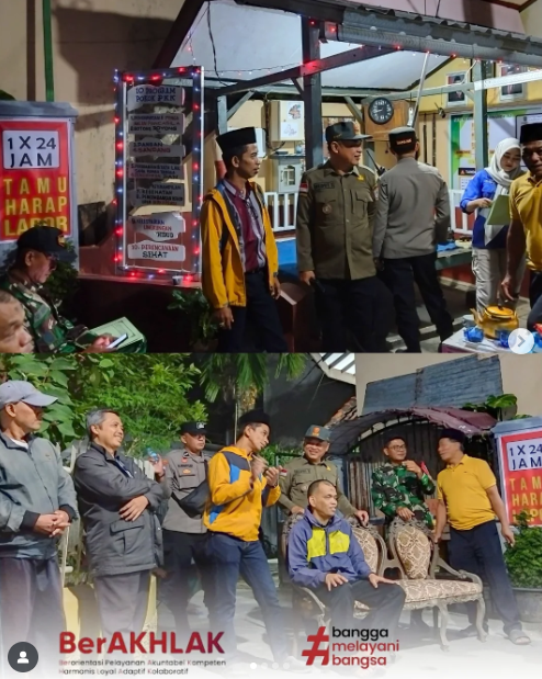 Penilaian Lomba Siskamling RW 12