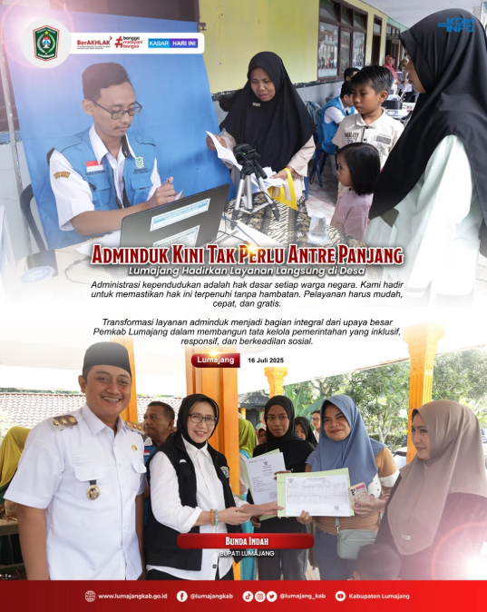 Urus Adminduk Kini Lebih Dekat, Cepat, dan Mudah!