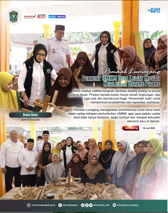 Pemkab Lumajang terus dukung UMKM naik kelas dengan sentuhan inovasi lokal!