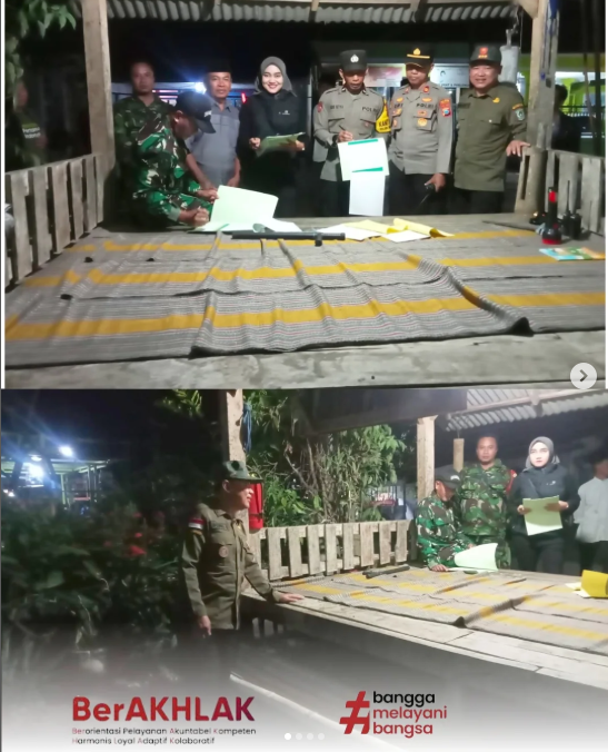 Penilaian Lomba Siskamling RW 01 RT 04 Desa Blukon, Kecamatan Lumajang
