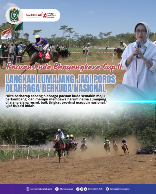 Pacuan Kuda Bhayangkara Cup II, Lumajang Pacu Langkah ke Kancah Nasional!