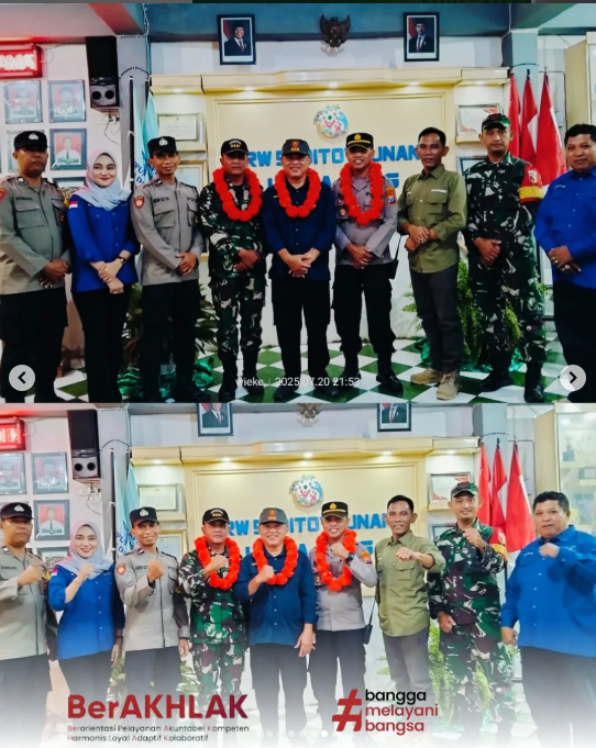 Penilaian Lomba Siskamling Kelurahan Ditotrunan, Kecamatan Lumajang