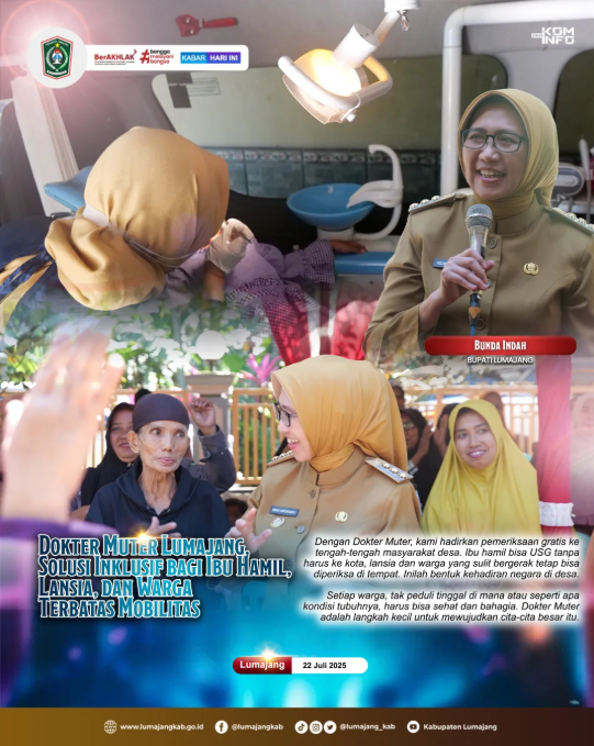 Dokter Muter Lumajang, solusi Inklusif Ibu hamil, lansia dan Warga keterbatasan mobilitas 