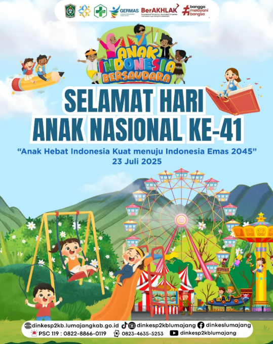  Selamat Hari Anak Nasional ke-41! 