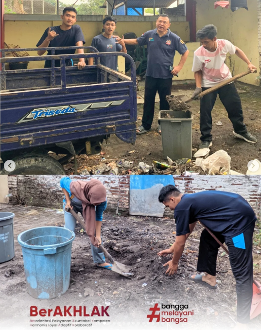 Semangat Gotong Royong Warnai Kerja Bakti dan Kebersamaan di Kecamatan Lumajang