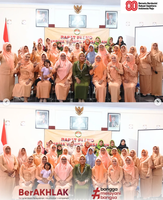 Rapat Pleno Dharma Wanita Persatuan Kecamatan Lumajang, Pelepasan Purna Tugas & Rapat Pengurus
