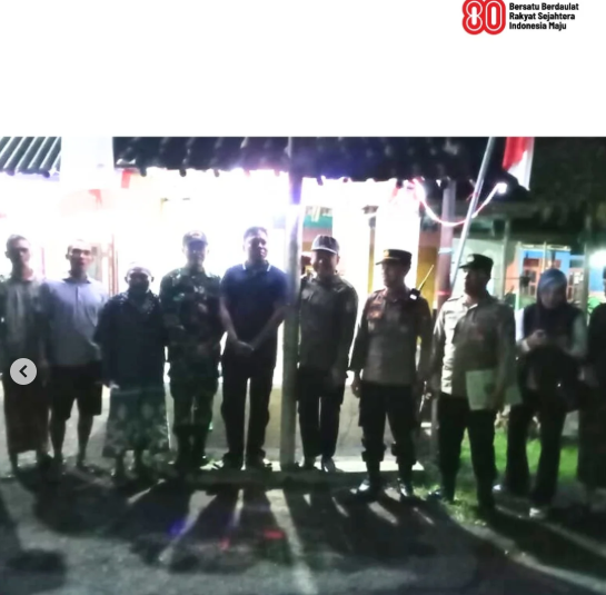 Penilaian Lomba Siskamling RT 4 RW 6 Desa Boreng Kecamatan Lumajang