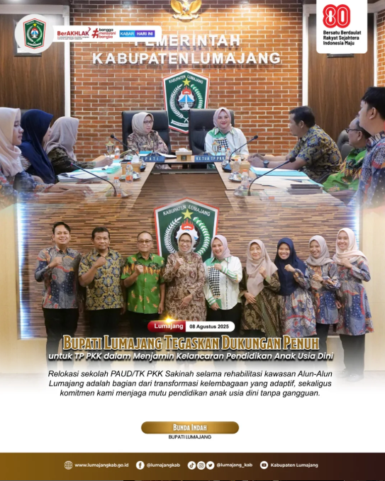 Bunda Indah tegaskan dukungan penuh untuk TP PKK dalam menjaga kelancaran pendidikan anak usia dini 