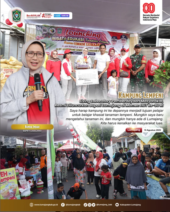 Kampung Lempeni kini hadir sebagai Living Laboratory pemberdayaan masyarakat yang mengubah potensi a