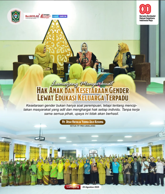 Lumajang Memperkuat Hak Anak & Kesetaraan Gender Lewat Edukasi Keluarga Terpadu 