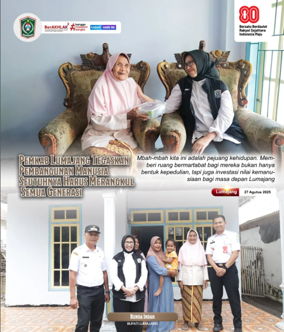 Pemkab Lumajang Tegaskan Pembangunan Manusia Seutusnya Harus Merangkul Generasi