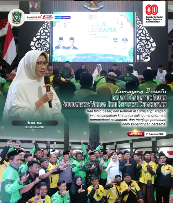 Lumajang Bersatu Dalam Doa Afan