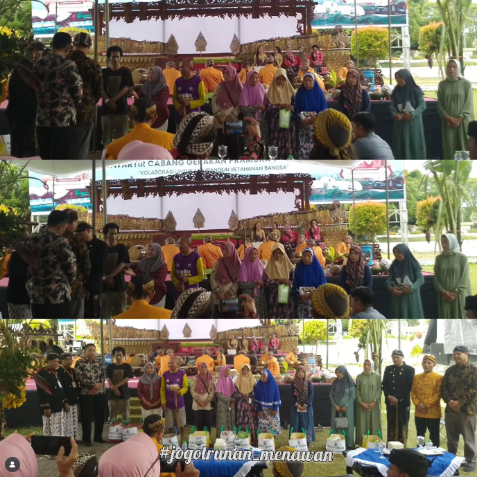 LURAH JOGOTRUNAN MENGHADIRI RUWATAN SUKERTO MASSAL SABDA AJI TAHUN 2025