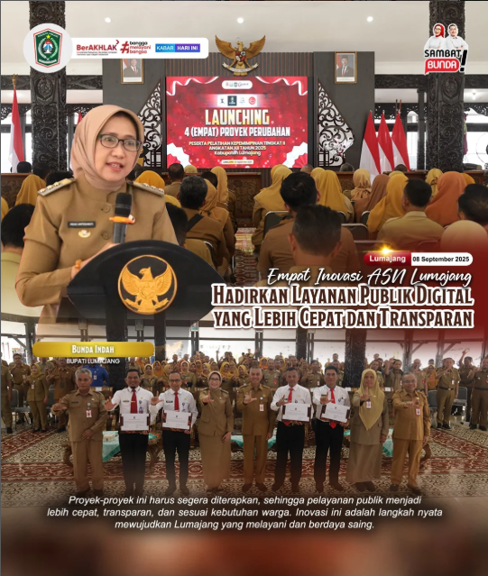 Empat Inovasi ASN Lumajang Hadirkan Layanan Publik Digital yang Lebih Cepat & Transparan