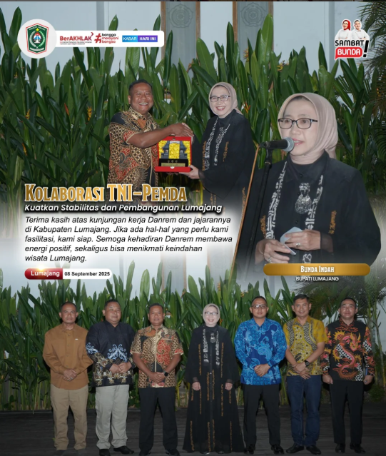 Kolaborasi TNI–Pemda Kuatkan Stabilitas & Pembangunan Lumajang