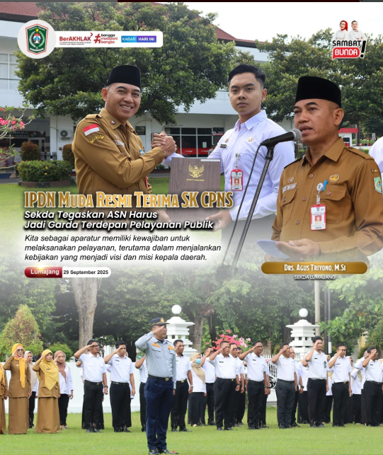 IPDN Muda Resmi Terima SK CPNS