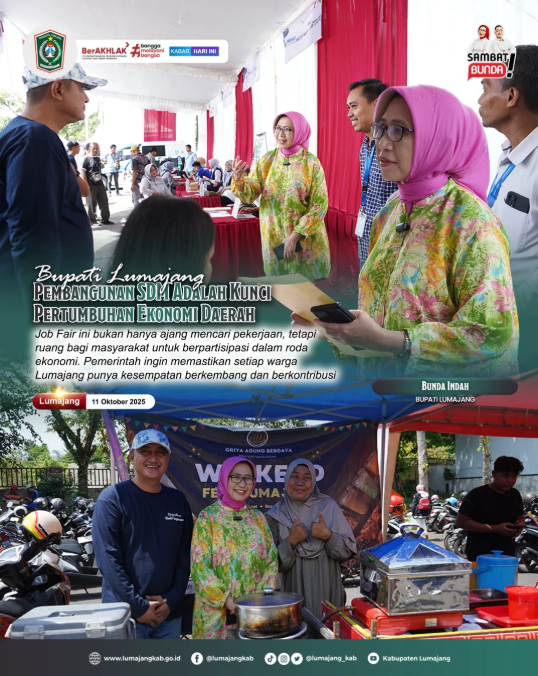 Di balik geliat ekonomi, ada satu kunci utama yang menentukan arah masa depan daerah, manusia itu se