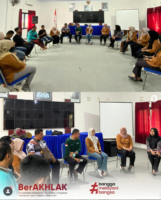 Rapat Staf Bulan Oktober Kecamatan Lumajang