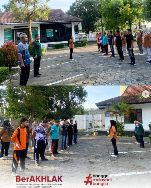 Apel Pagi, Kerja Bakti, dan Sarapan Bersama di Kecamatan Lumajang