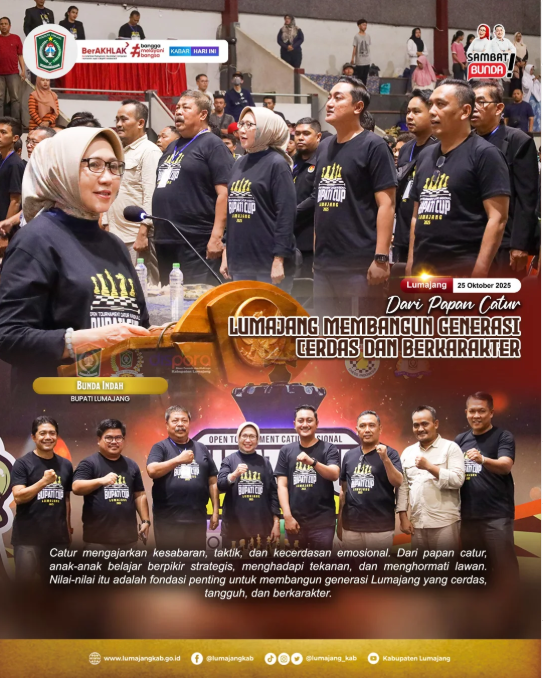 Dari Papan Catur, Lumajang Membangun Generasi Cerdas dan Berkarakter
