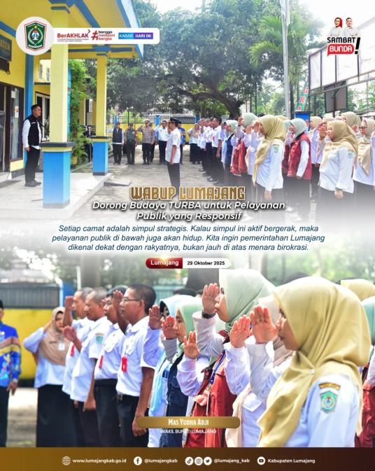 Mas Yudha Tegaskan Pentingnya Budaya TURBA: Pemimpin Harus Turun dan Hadir!